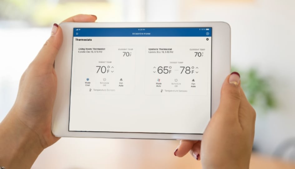 Thermostat control in Sugarland